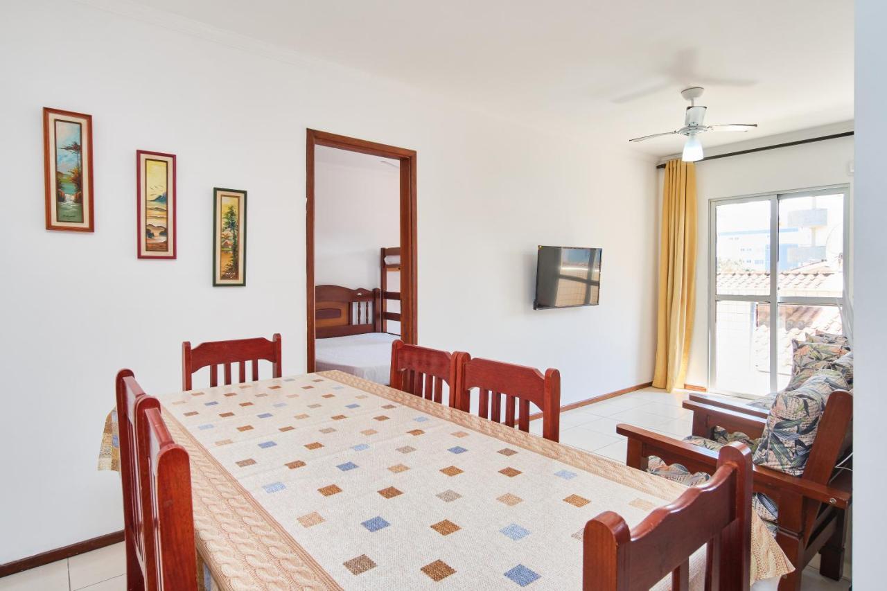 Apartamento A 100 Metros Da Praia, Bem Localizado, Com Ar Condicionado E Wi-Fi - 14 - Edificio Lenamar II Ubatuba Ngoại thất bức ảnh