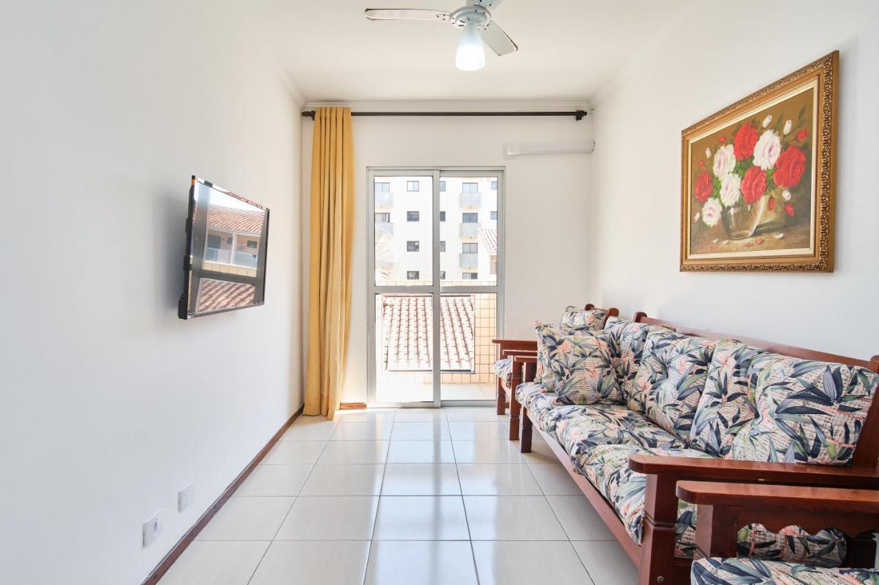 Apartamento A 100 Metros Da Praia, Bem Localizado, Com Ar Condicionado E Wi-Fi - 14 - Edificio Lenamar II Ubatuba Ngoại thất bức ảnh