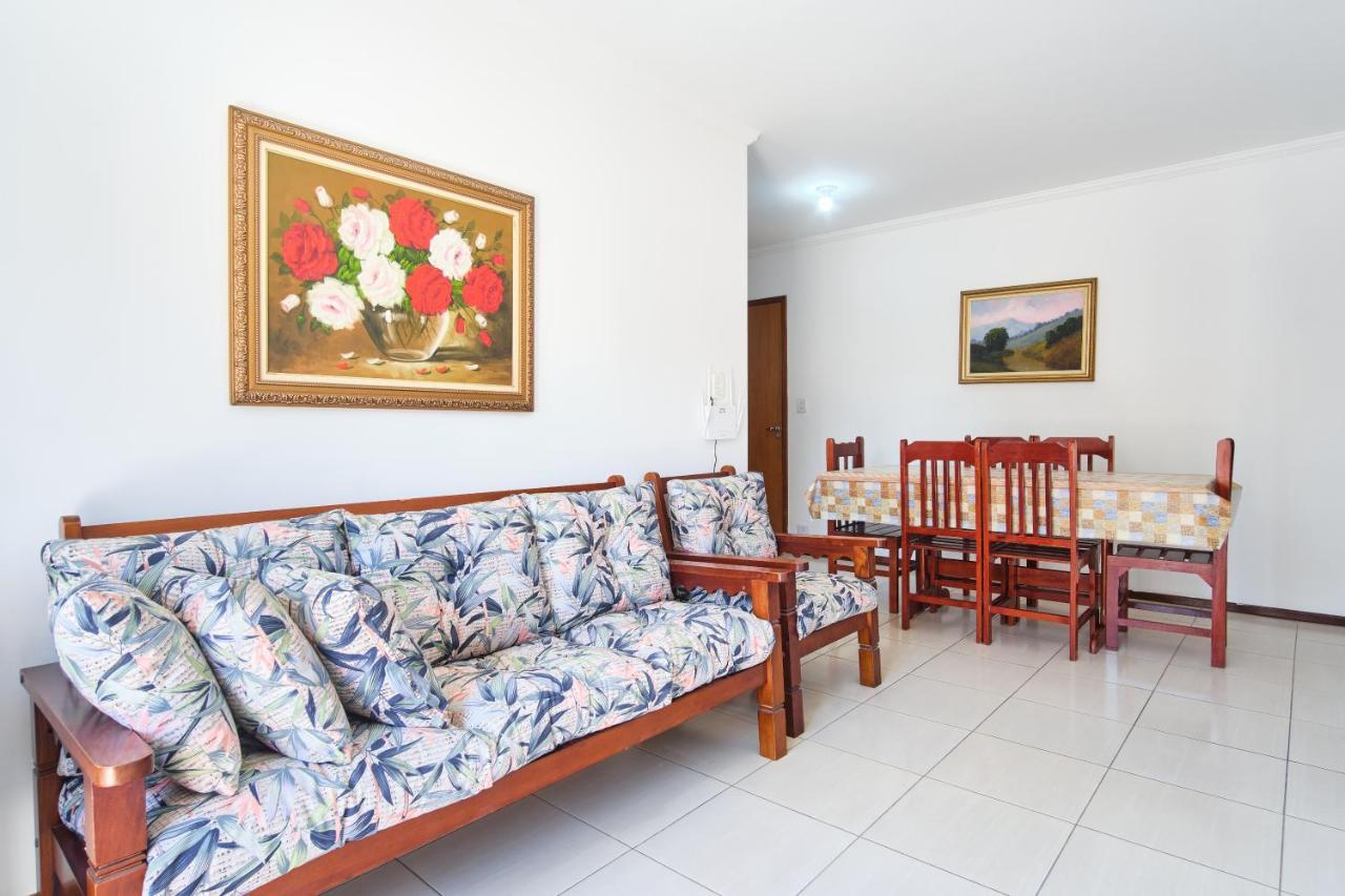 Apartamento A 100 Metros Da Praia, Bem Localizado, Com Ar Condicionado E Wi-Fi - 14 - Edificio Lenamar II Ubatuba Ngoại thất bức ảnh