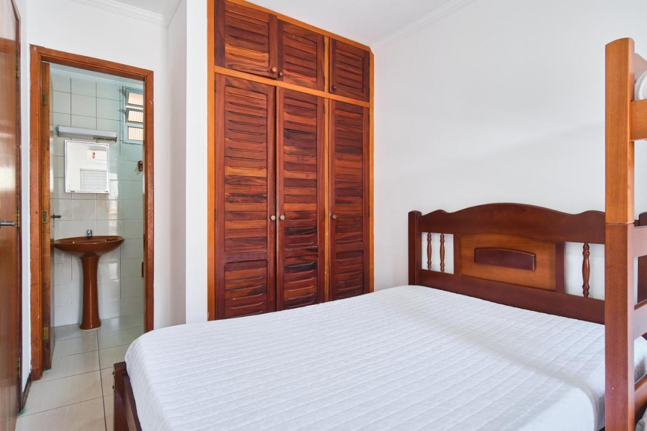 Apartamento A 100 Metros Da Praia, Bem Localizado, Com Ar Condicionado E Wi-Fi - 14 - Edificio Lenamar II Ubatuba Ngoại thất bức ảnh