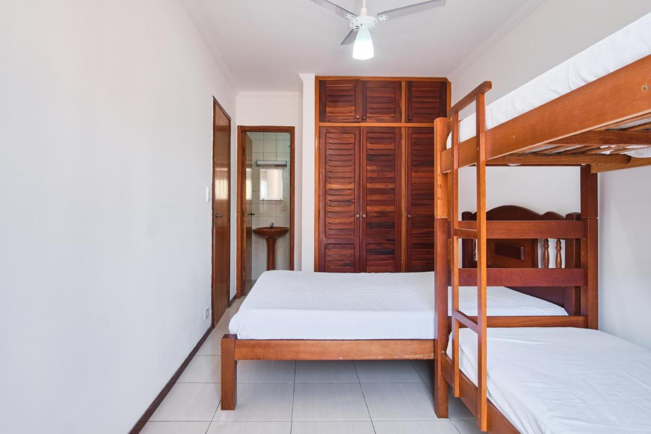 Apartamento A 100 Metros Da Praia, Bem Localizado, Com Ar Condicionado E Wi-Fi - 14 - Edificio Lenamar II Ubatuba Ngoại thất bức ảnh