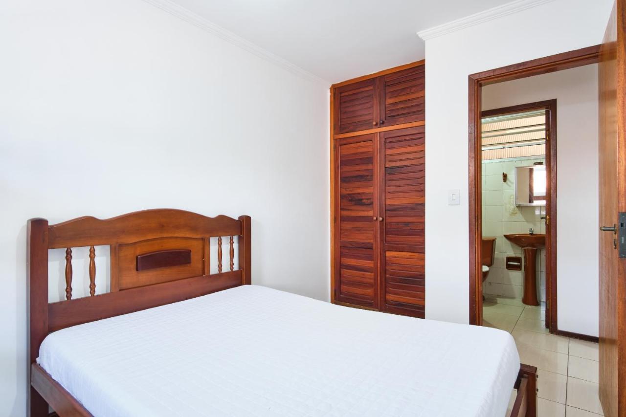 Apartamento A 100 Metros Da Praia, Bem Localizado, Com Ar Condicionado E Wi-Fi - 14 - Edificio Lenamar II Ubatuba Ngoại thất bức ảnh